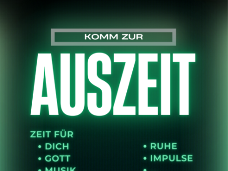Plakat Auszeit 2026